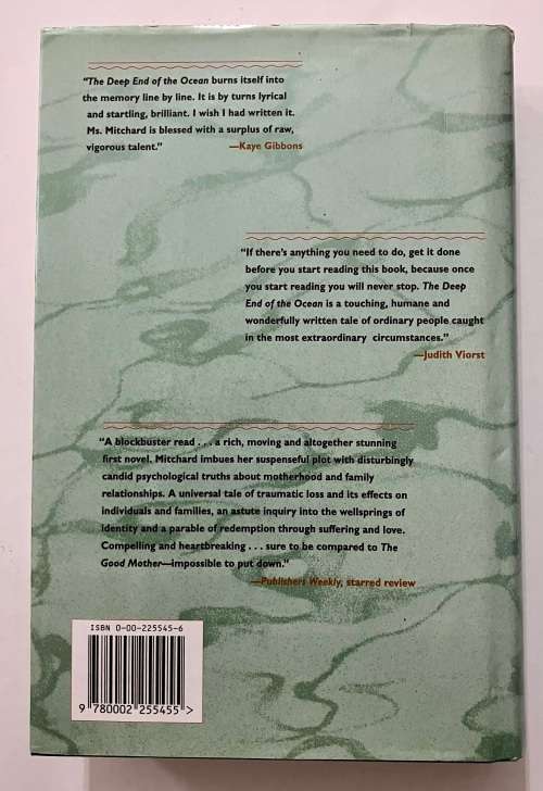 The Deep End of the Ocean - Jacquelyn Mitchard. Hardcover w dj, 1997