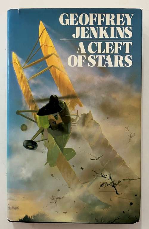 A Cleft of Stars - Geoffrey Jenkins. SIGNED Hardcover w dj, 1st Ed. 1973