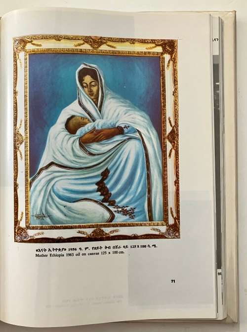 Afewerk Tekle - Richard Pankhurst. RARE SIGNED Hardcover w dj, 1st Ed. 1987
