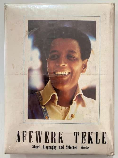 Afewerk Tekle - Richard Pankhurst. RARE SIGNED Hardcover w dj, 1st Ed. 1987