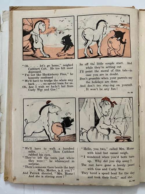 Curly Wee and Company -  Maud Budden & Roland Clibborn. RARE hardcover w dj, undated