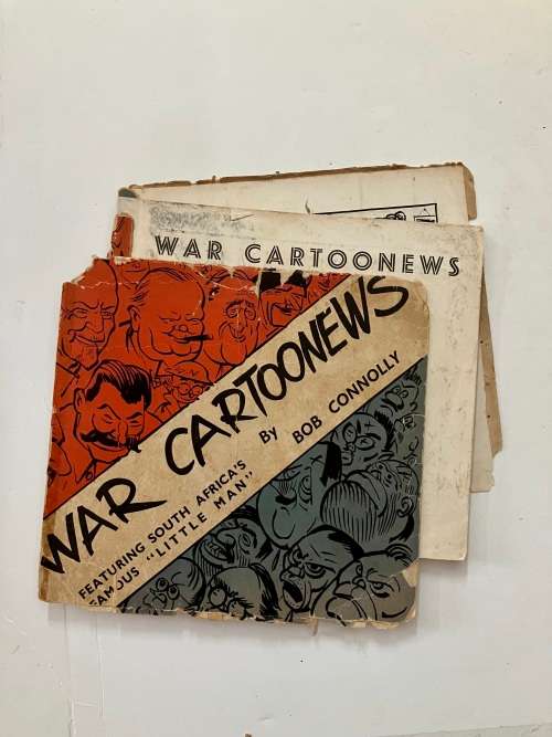 War Cartoonews (Fourth Selection of War Cartoons) -  Bob Connolly. RARE softcover, undated