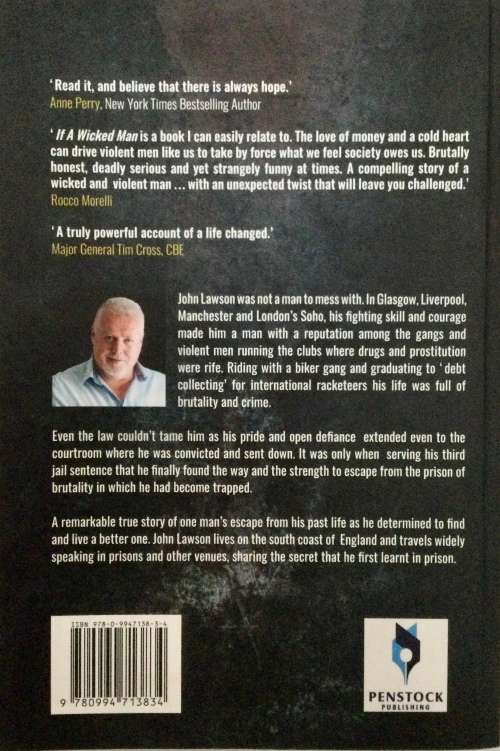 If a Wicked Man - John Lawson & John Sealy. SIGNED softcover, 2nd Ed. 2nd Pr. 2018