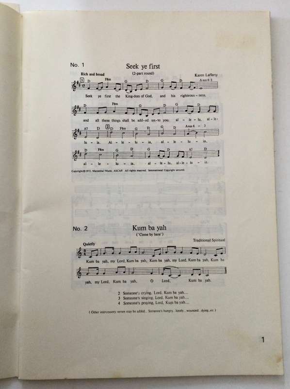Liederebundel - Die Christelike Vereniging van die Poskantoor. SKAARS sagteband, ongedateer.