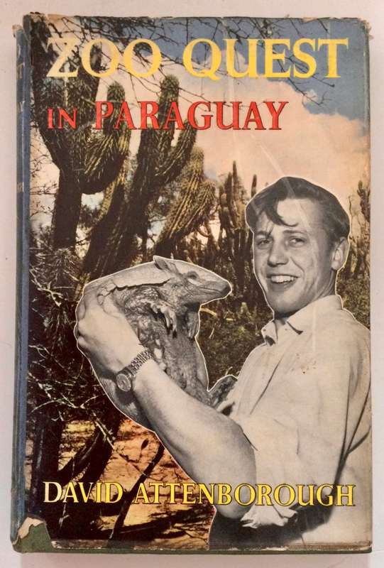 Zoo Quest in Paraguay - Richard Attenborough. Hardcover w dj, 1st Ed, 1959