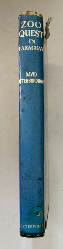 Zoo Quest in Paraguay - Richard Attenborough. Hardcover w dj, 1st Ed, 1959
