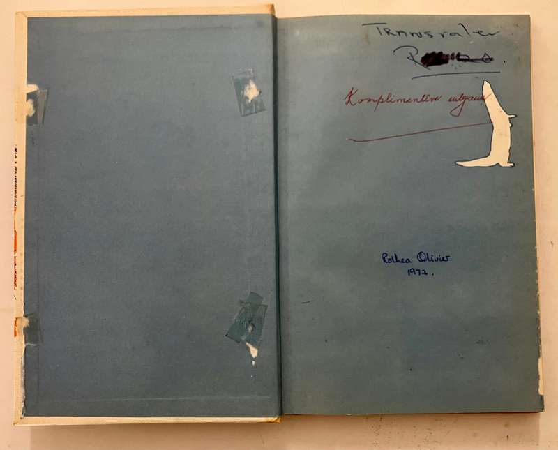 Pels - Ben Venter. SKAARS GETEKENDE Hardeband, 1e uitg. 1969