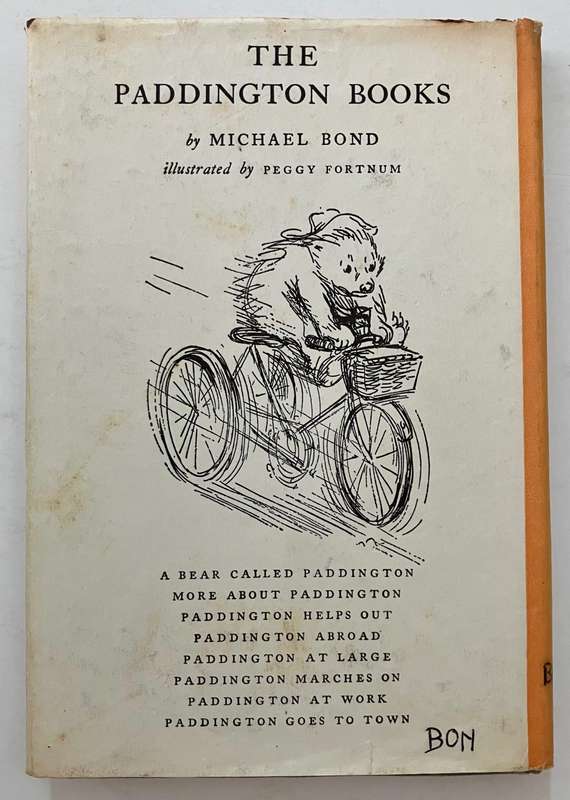 Paddington Abroad - Michael Bond. Hardcover w/dj. 1st Ed. 4th Impr. 1968