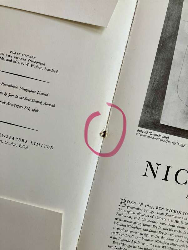 Ben Nicholson - Ronald Alley. SCARCE softcover. 1962