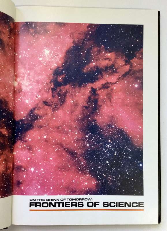 On the Brink of Tomorrow: Frontiers of Science - National Geographic Society. Hardcover w/o dj, 1982