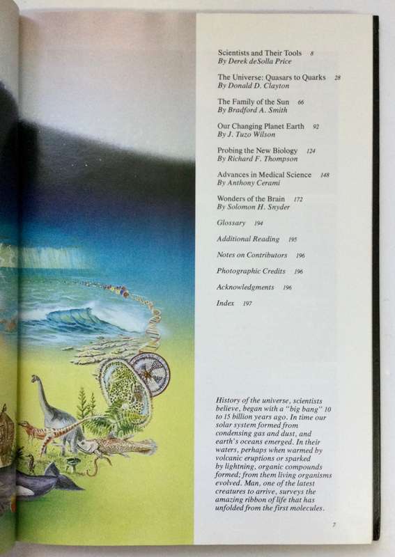 On the Brink of Tomorrow: Frontiers of Science - National Geographic Society. Hardcover w/o dj, 1982