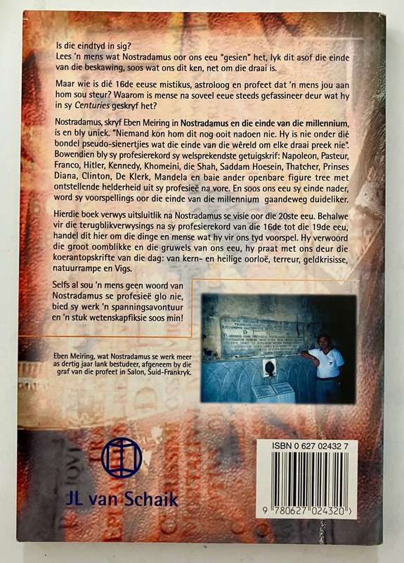 Nostradamus en die einde van die millennium - Eben Meiring. Sagteband, 1e Uitg. 1999