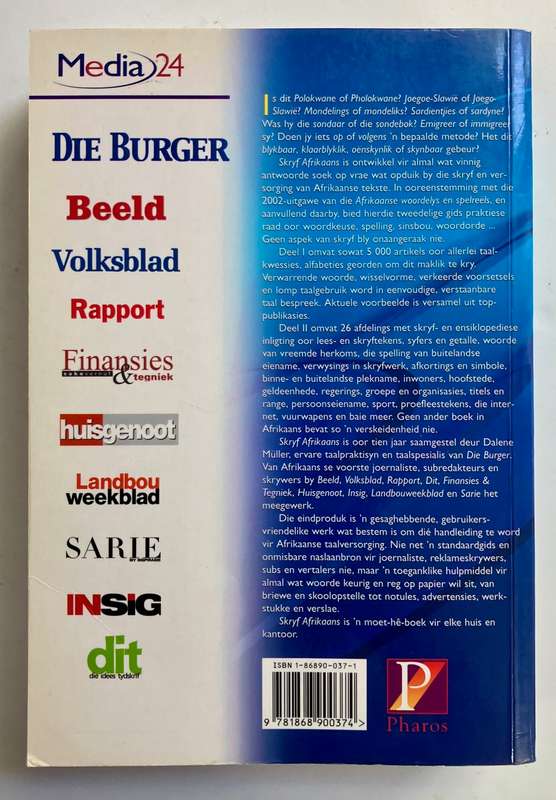 Skryf Afrikaans van A - Z - Darlene Müller. Sagteband, 1e Uitg. 2003