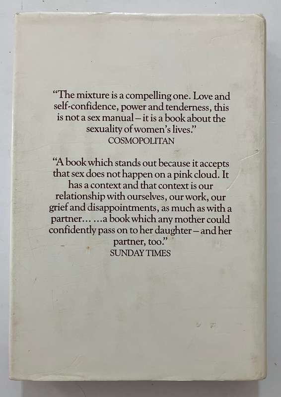 Woman`s Experience of Sex - Sheila Kitzinger. Hardcover w dj, 1st SA Ed. 1985