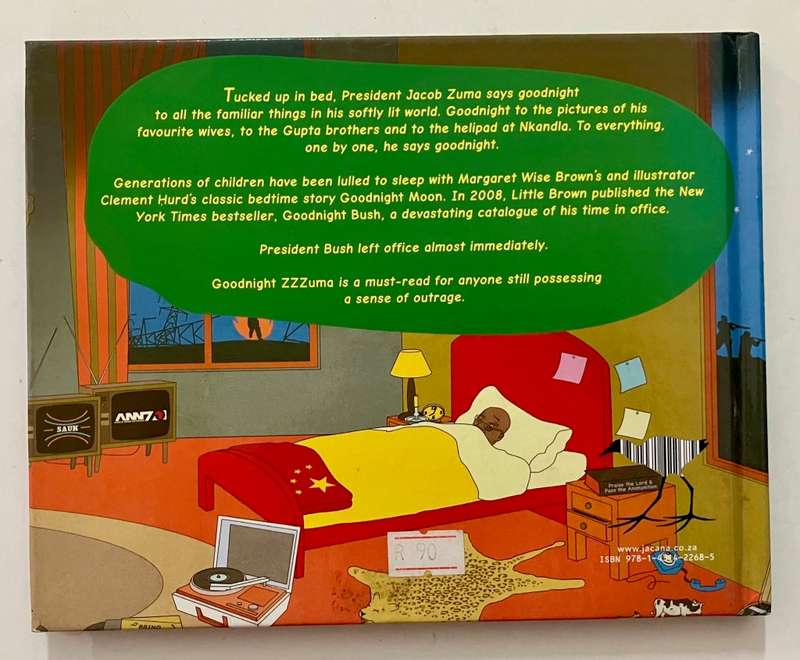 Goodnight ZZZuma - Anonymous. Hardcover no dj, 1st Ed. 2015