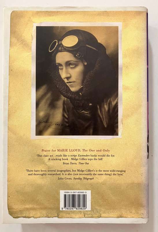 Amy Johnson: Queen of the Air - Midge Gillies. Hardcover w dj, 1st Ed. 2003