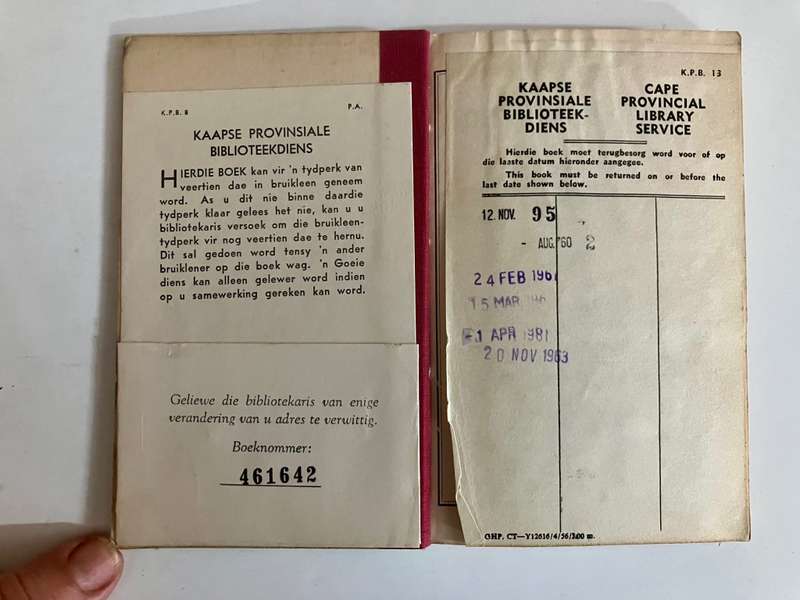 Die Paddas en Skurwepaddas van Ons Land - V Fitzsimons. Hardeband, 1e Uitg, 1947