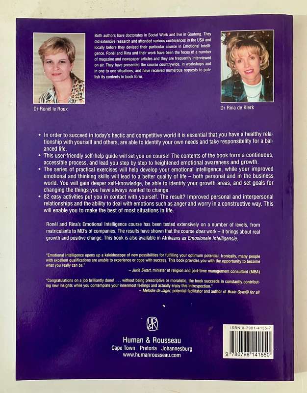 Emotional Intelligence Workbook - R le Roux & R de Klerk. Softcover. 2nd Impr. 2003