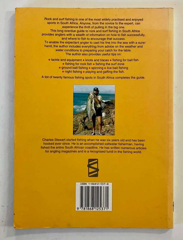 Rock and Surf Fishing - Charles Stewart. Softcover 1st Ed, 1994