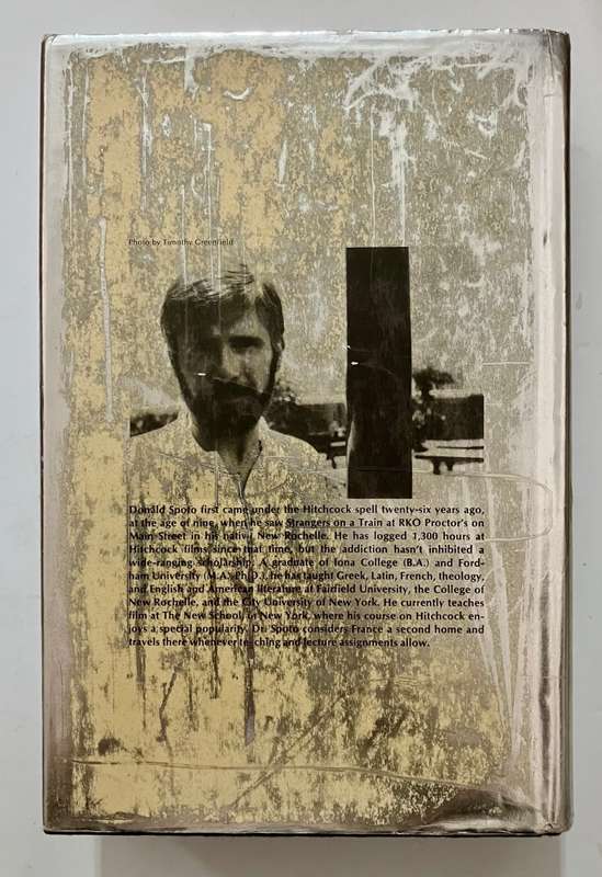 The Art of Alfred Hitchcock - Donald Spoto. Illustr. Hardcover w dj, 1st UK Ed. 1977