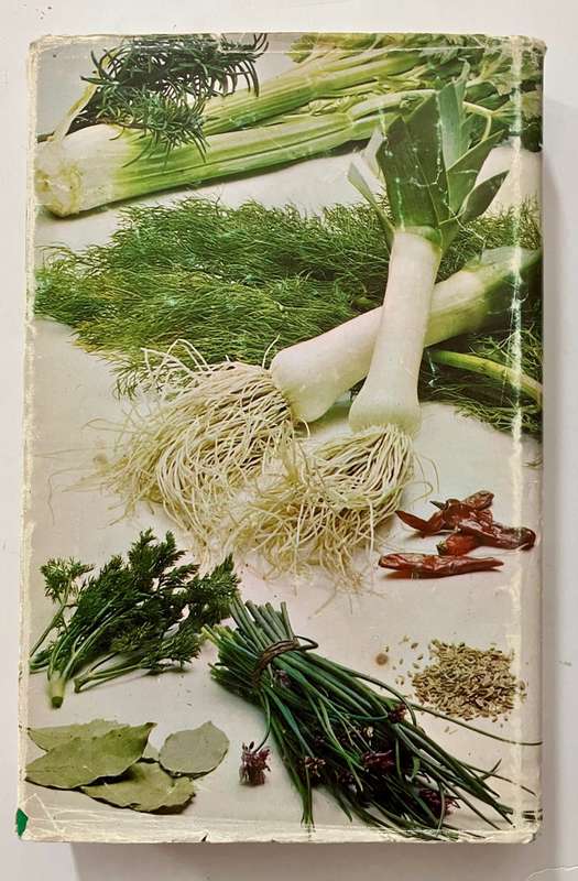 Herbs and Spices for all Seasonings - Anne Machanik. SCARCE Hardcover w dj. Unknown Ed. 1973