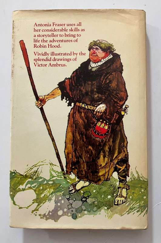 Robin Hood - Antonia Fraser. Hardcover w dj. 1978