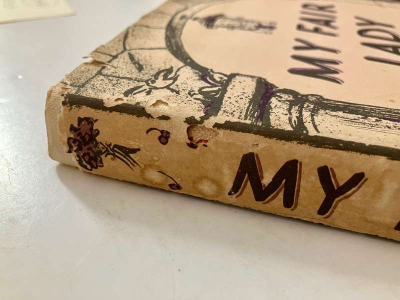 My Fair Lady: A Musical Play - Bernard Shaw w lan J Lerner. RARE Hardcover w dj. 1st UK Ed. 1958