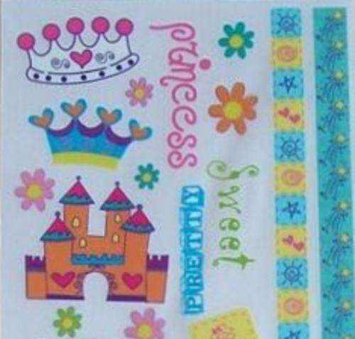 230mm x 150mm Sheet of Rub-On Transfers - See Full Description Below