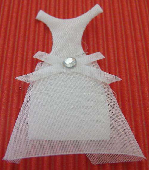 Fabric Wedding Dress & Suit Embellishments (Set Consists of 3 Pieces)