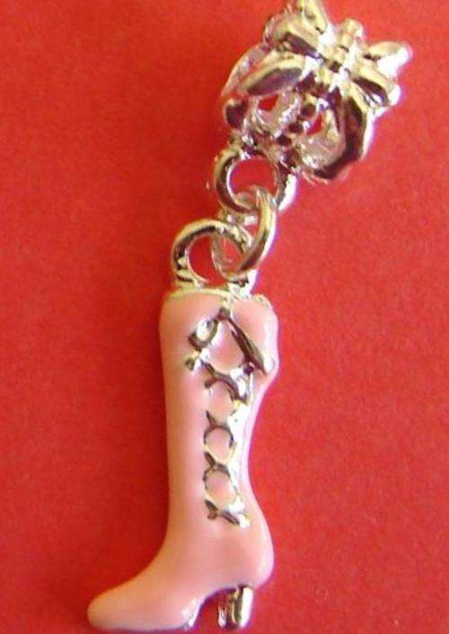 16mm BOOT CHARM, Pink