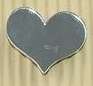 25mm x 20 Wood-Cut Heart Embellishment with Mirror Image - Stunning