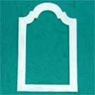 HUGE SALE - 50% OFF - WHITE ARCHED FRAME