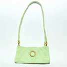 HUGE SALE - 50% OFF - LIGHT GREEN HANDBAG WITH SHOULDER STRAP
