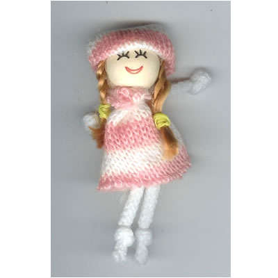 ADORABLE LITTLE DOLL TO DECORATE YOUR GIFT CARDS & SCRAPBOOKING
