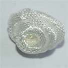 HUGE SALE - 50% OFF - WHITE ORGANZA ROSE FLOWER BUD