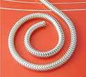 2mm THICK .925 STERLING SILVER SNAKE CHAIN 60cm