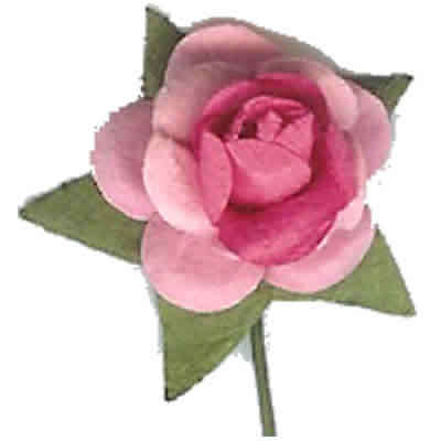 HUGE SALE - 20mm PINK PAPER ROSES - SEE PRODUCT DESCRIPTION FOR IDEA