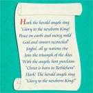 "HARK THE HERALD ANGELS SING" Scroll
