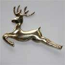 Puffy Gold Reindeer - See product description for IDEA