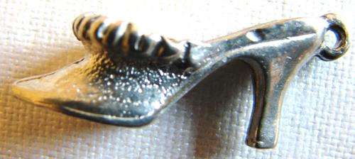 30mm x 11mm PEWTER Shoe Charm
