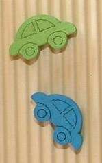 ON SALE - Car Beads - Also perfect for scrapbooking and cardmaking (12 Pieces)