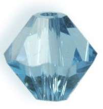 6mm SWAROVSKI Aquamarine Bead