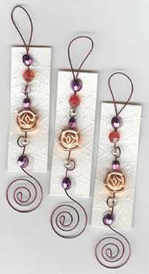 MASSIVE SALE, Beaded Wire Embellishment (3 Pieces), NOW SELLING AT COST PRICE