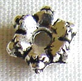 Metal Spacer, Nickel, 5mm (Pack of 20 Pieces)