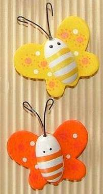 MASSIVE SALE - 3D Butterfly Wood cut Embellishment