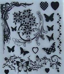 NEW - Rub-Ons, Butterflies and Other - Please see full sheet below