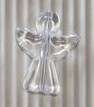 NEW - Acrylic Crystal ANGEL Beads, Clear (5 Angels per Pack), 23mmx18mm