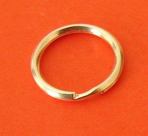 STERLING SILVER 20mm Key Ring (Sold individually)
