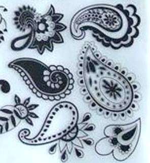 Rub-Ons - PAISLEY & OTHER - Please see full sheet below