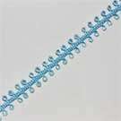 7mm Width Light Blue Braid (Sold by the Meter)
